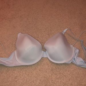 Light blue bra